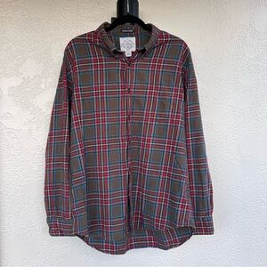 St Johns Bay Plaid Button-Up Shirt